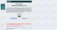 Desktop Screenshot of botweb.uwsp.edu
