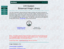 Tablet Screenshot of botweb.uwsp.edu